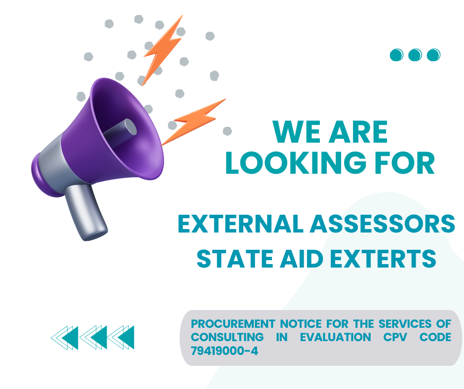 Procurement notice for services of consulting in evaluation Evaluation of the applications submitted within the Interreg Romania – Ukraine Programme (Call for proposals 2 – Small scale projects)