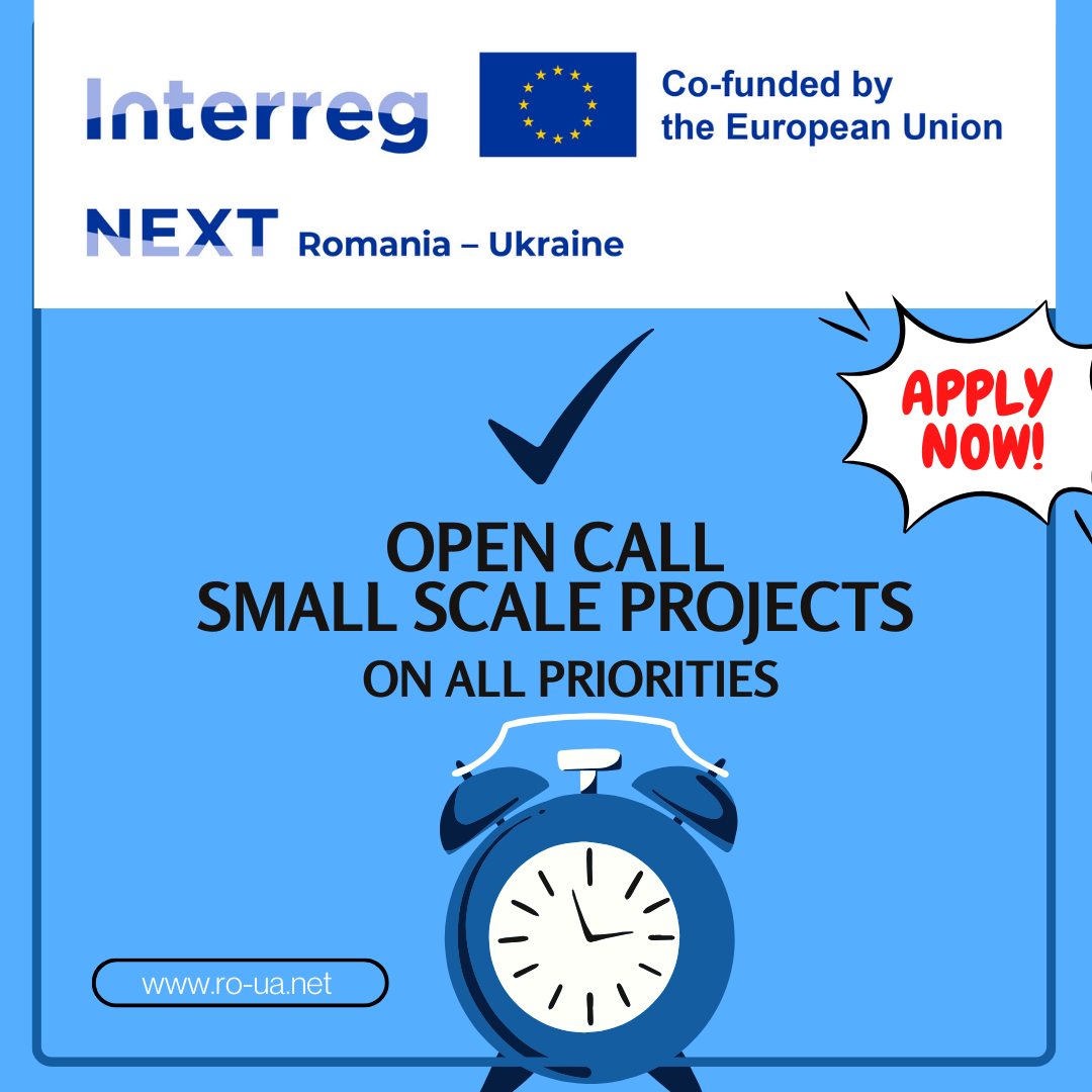 Open call for proposals for small projects