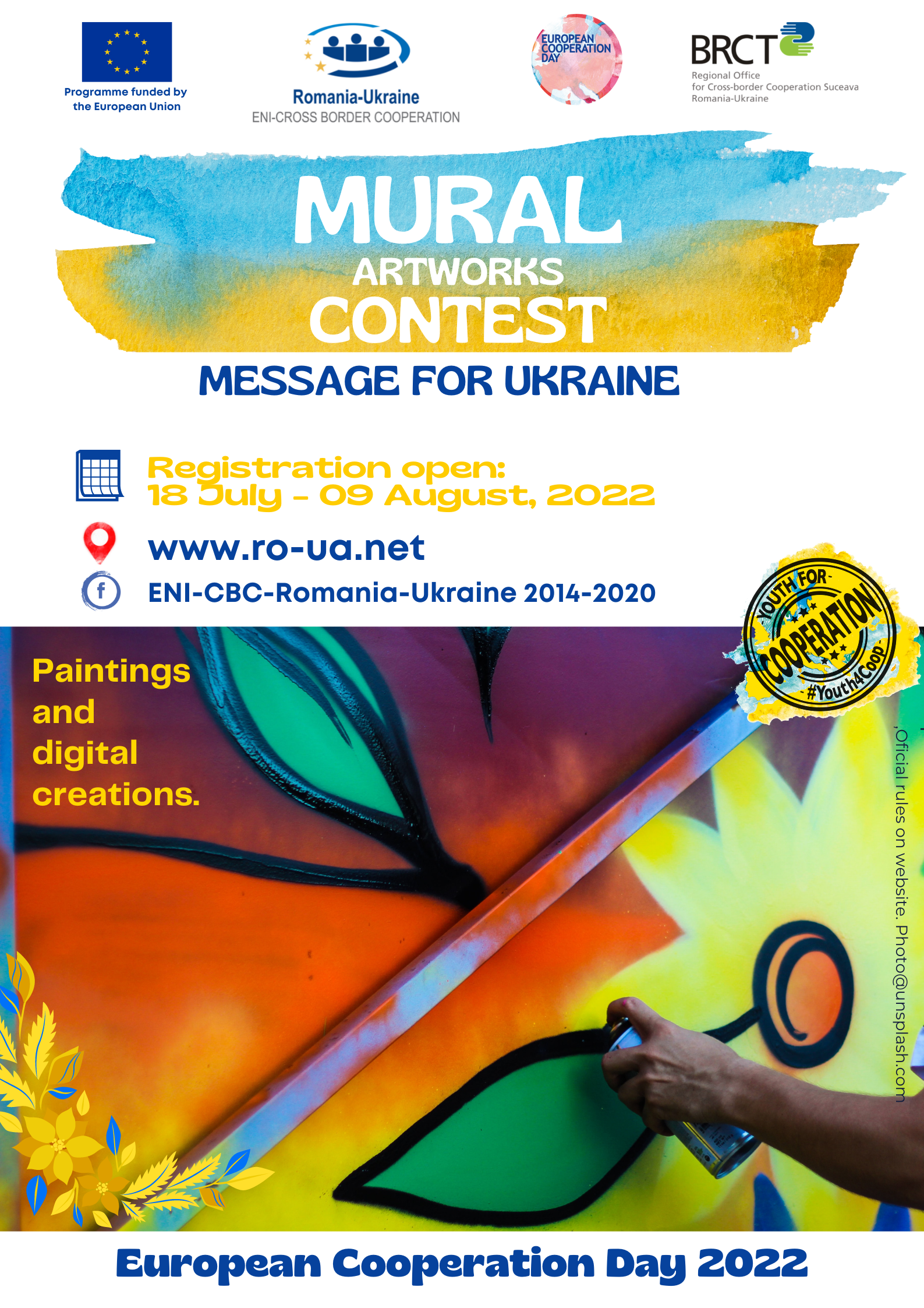 "Message for Ukraine" - COMPETITION of artworks for MURAL