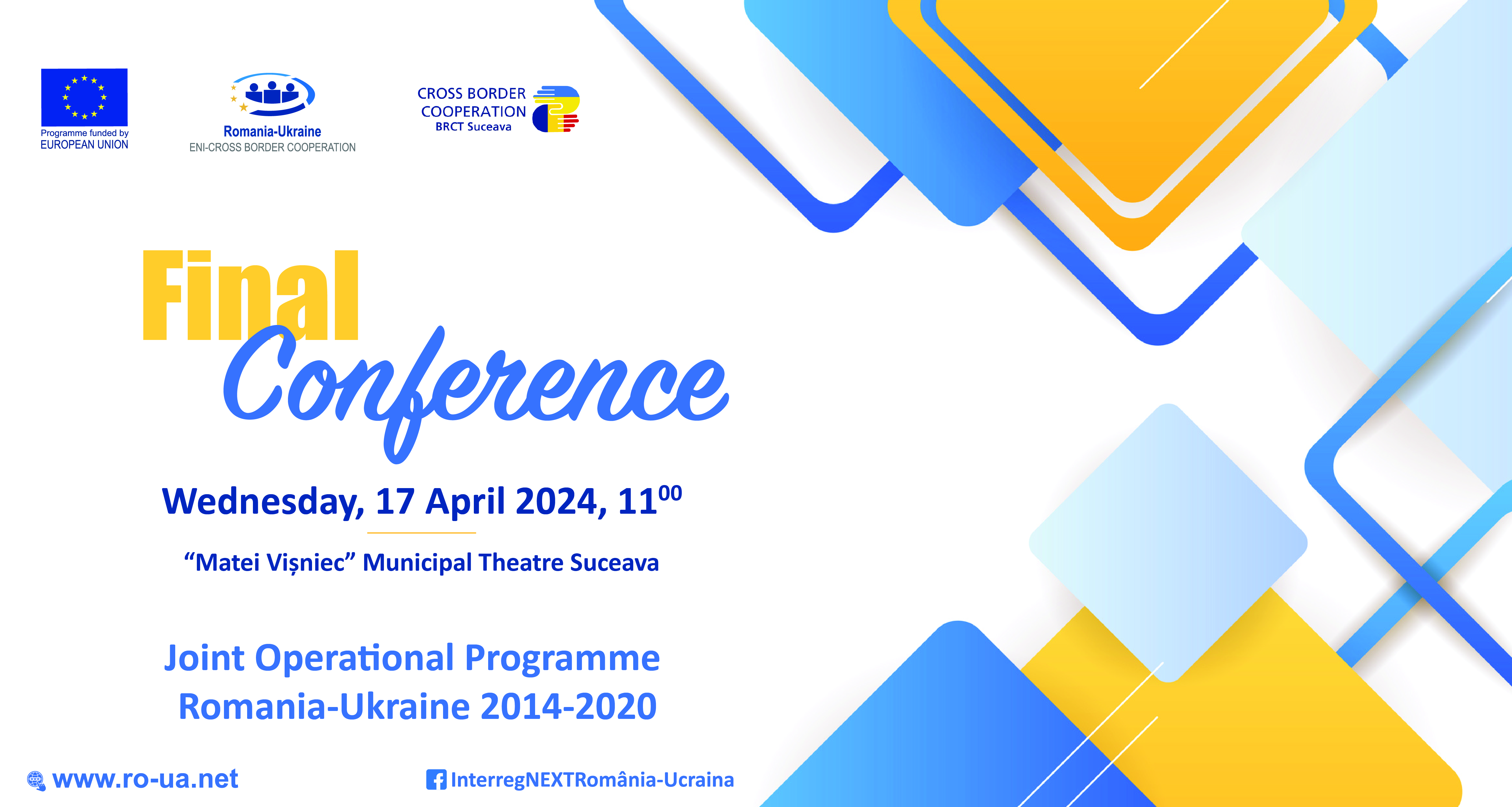 Заключна конференція програми Румунія – Україна