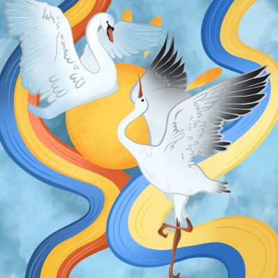 Lebedenko Tetiana 15 Y.o Ukraine Birds Of Will And Freedom